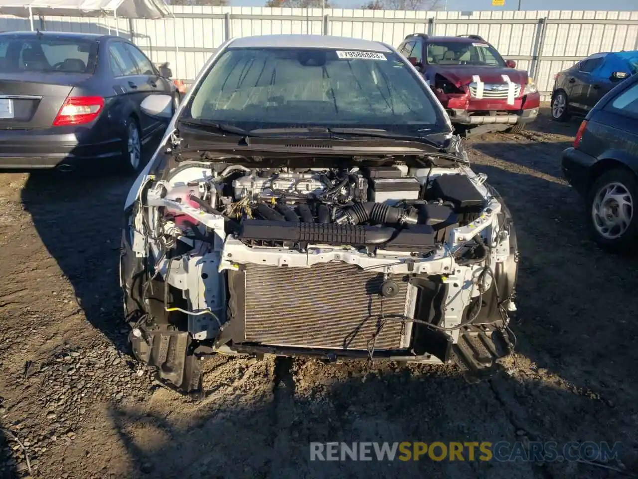 5 Photograph of a damaged car JTDVPMAE9NJ205272 TOYOTA COROLLA 2022