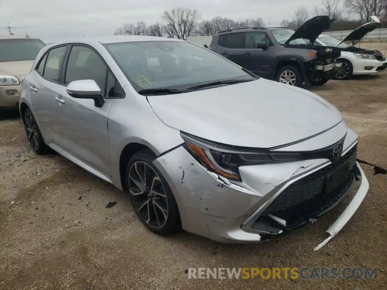 1 Photograph of a damaged car JTNA4MBE1N3158924 TOYOTA COROLLA 2022