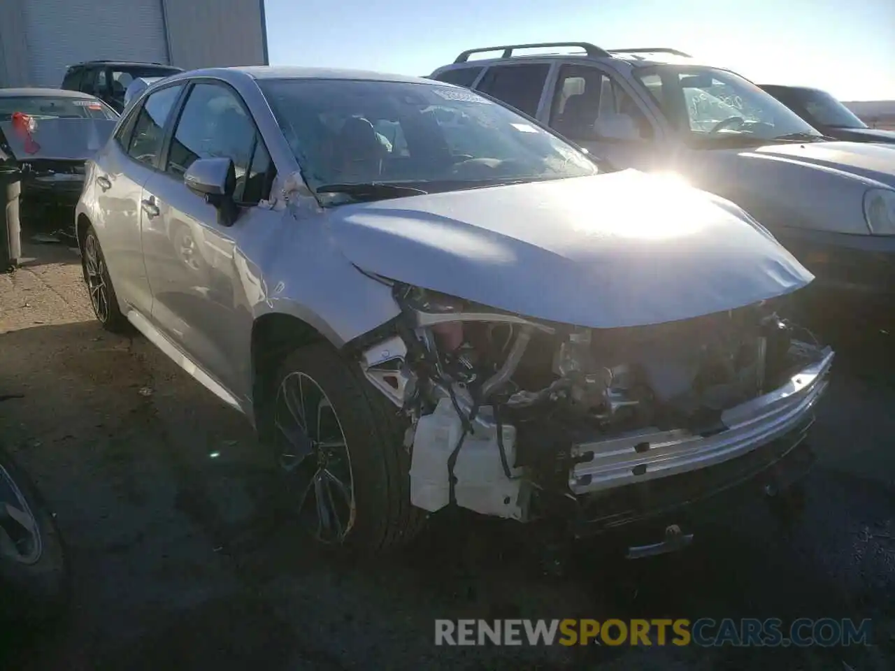 1 Photograph of a damaged car JTNA4MBE7N3154019 TOYOTA COROLLA 2022