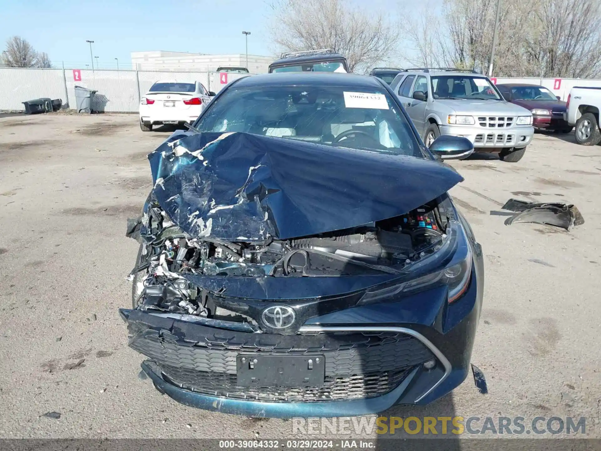 13 Photograph of a damaged car JTNA4MBE9N3184347 TOYOTA COROLLA 2022