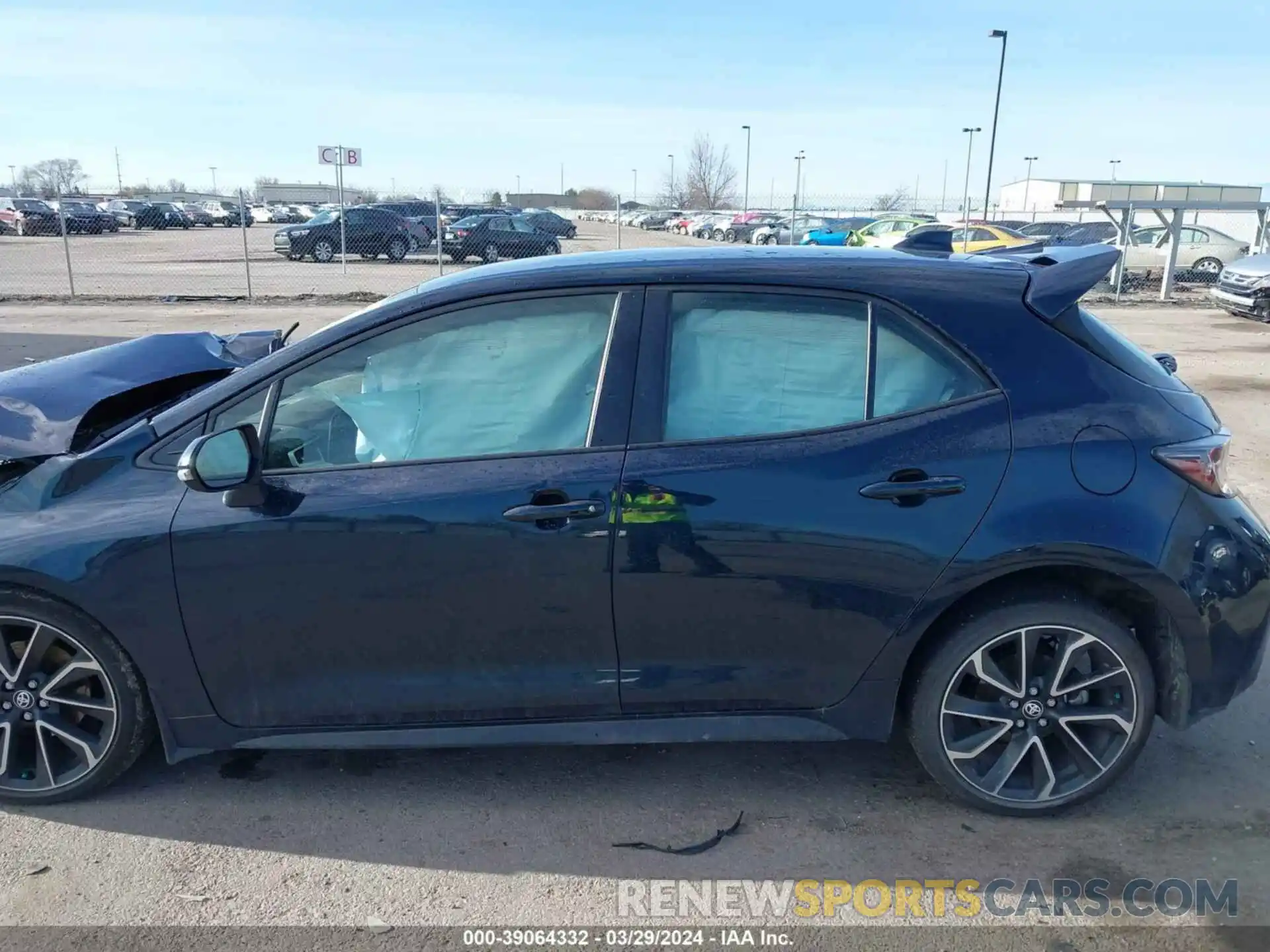 15 Photograph of a damaged car JTNA4MBE9N3184347 TOYOTA COROLLA 2022