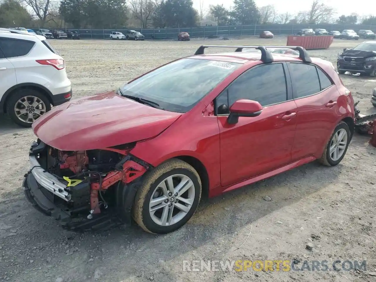 1 Photograph of a damaged car JTNB4MBE2N3161125 TOYOTA COROLLA 2022