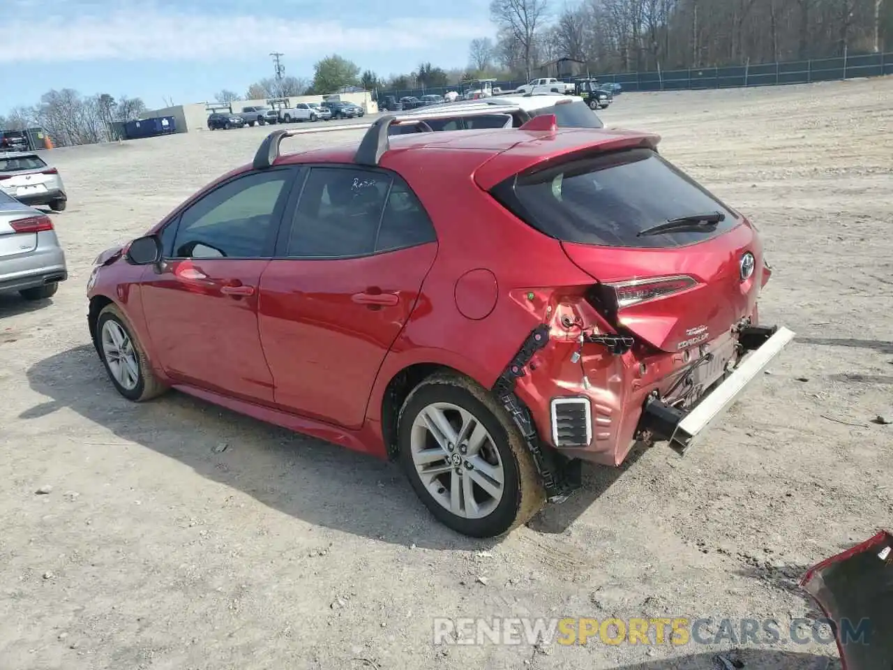 2 Photograph of a damaged car JTNB4MBE2N3161125 TOYOTA COROLLA 2022