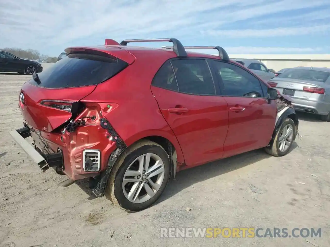 3 Photograph of a damaged car JTNB4MBE2N3161125 TOYOTA COROLLA 2022