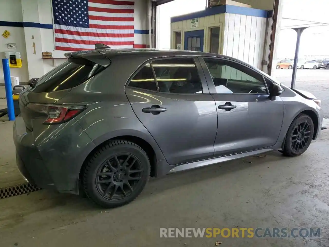 3 Photograph of a damaged car JTNB4MBE6N3176422 TOYOTA COROLLA 2022