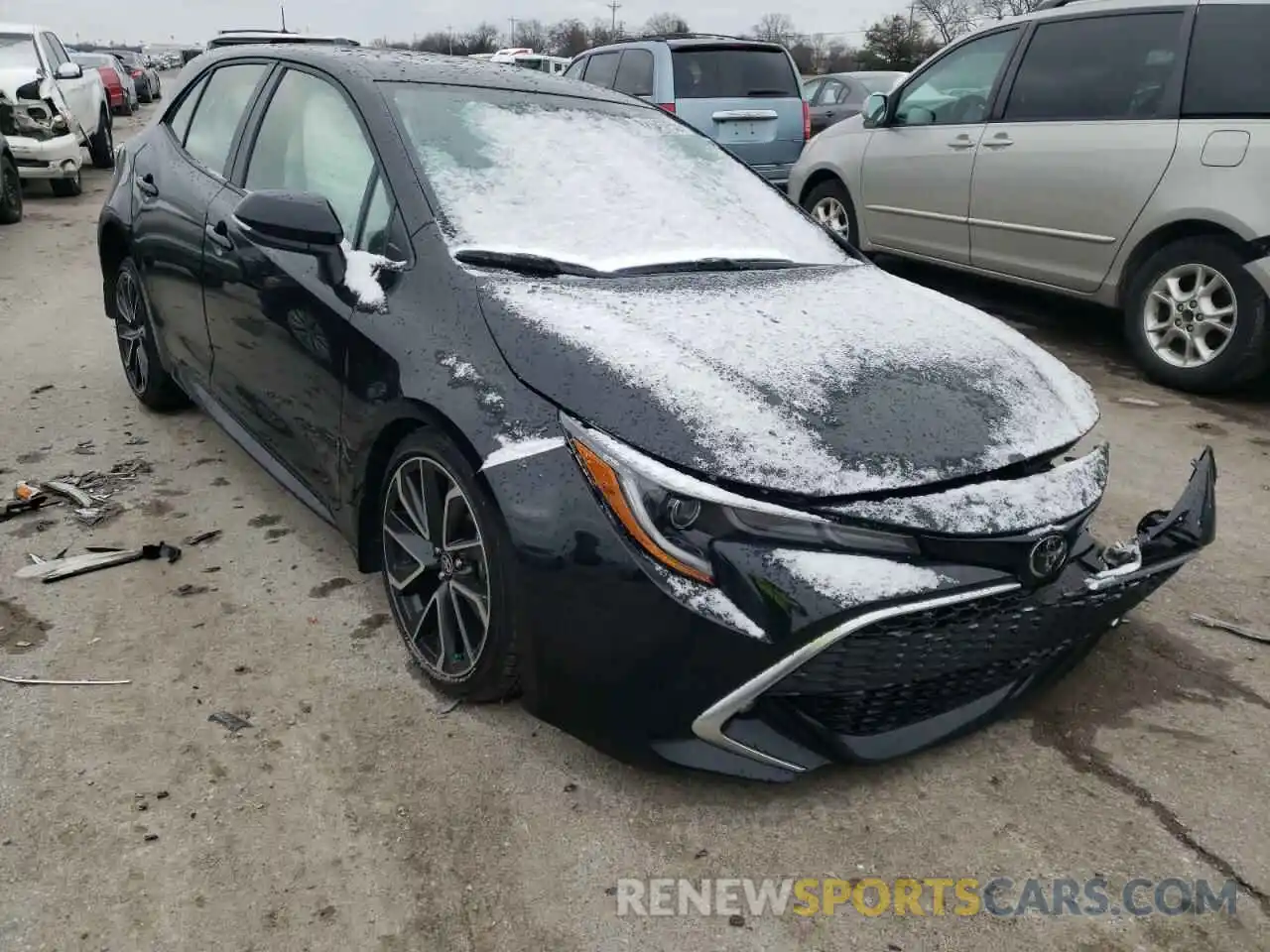 1 Photograph of a damaged car JTNC4MBE1N3153148 TOYOTA COROLLA 2022