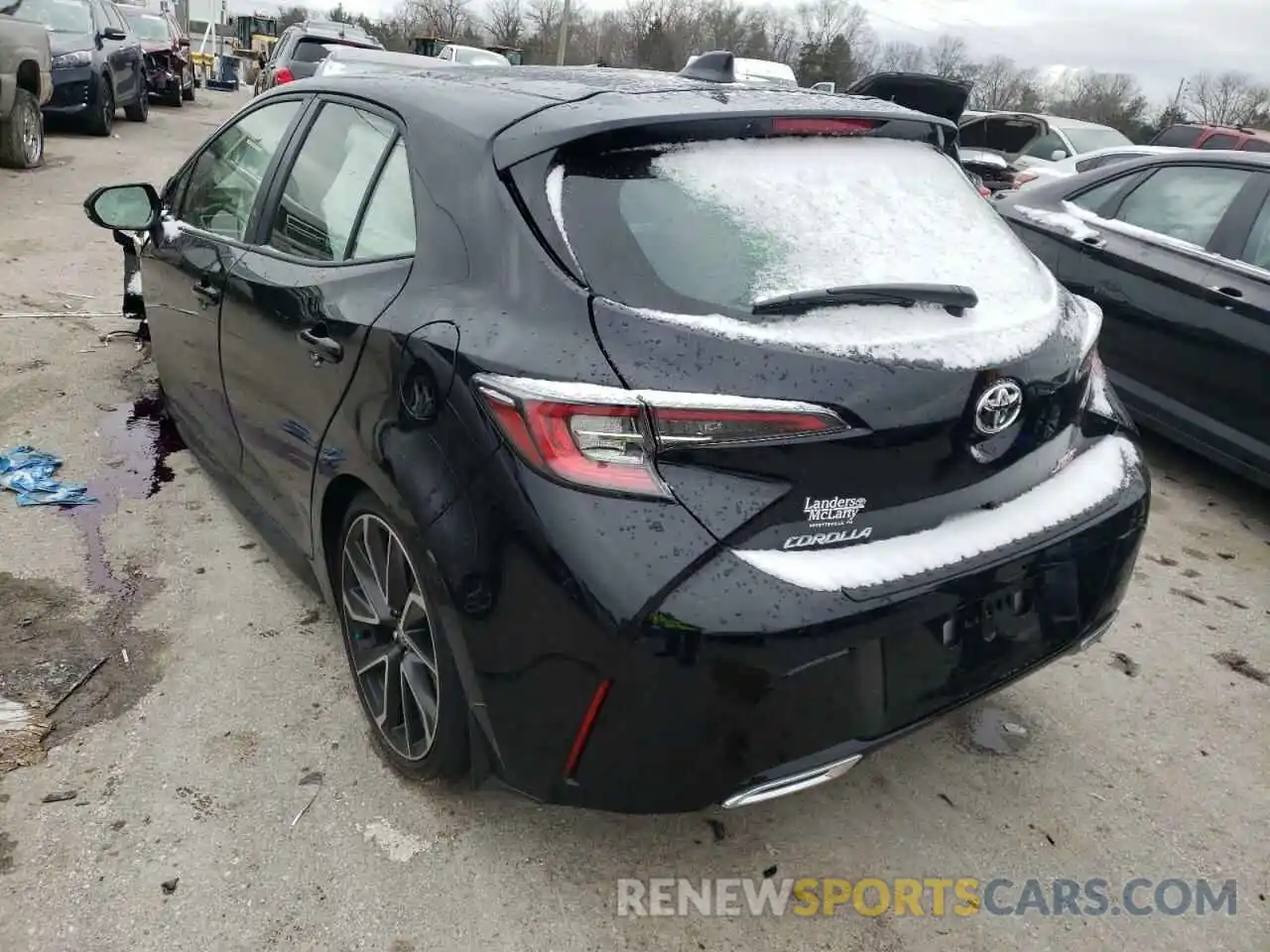 3 Photograph of a damaged car JTNC4MBE1N3153148 TOYOTA COROLLA 2022