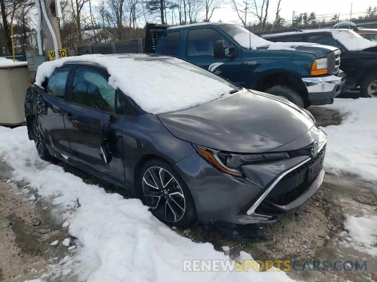 1 Photograph of a damaged car JTNC4MBE2N3154602 TOYOTA COROLLA 2022