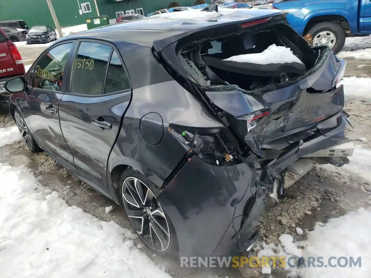 3 Photograph of a damaged car JTNC4MBE2N3154602 TOYOTA COROLLA 2022