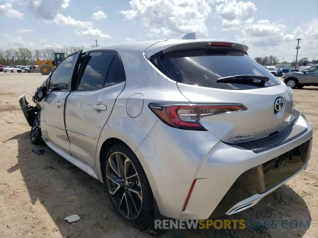 3 Photograph of a damaged car JTNC4MBE2N3163882 TOYOTA COROLLA 2022