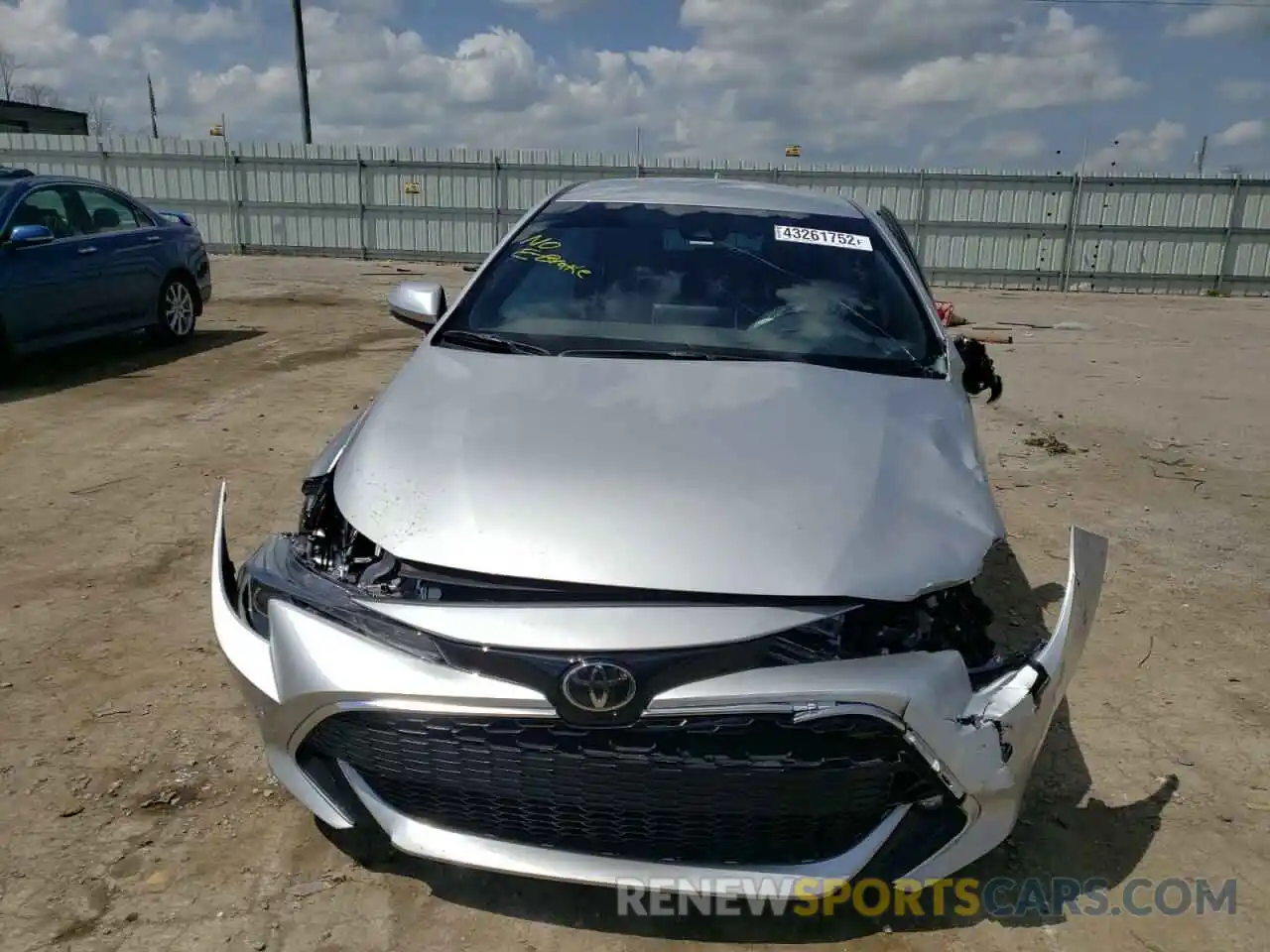 9 Photograph of a damaged car JTNC4MBE2N3163882 TOYOTA COROLLA 2022