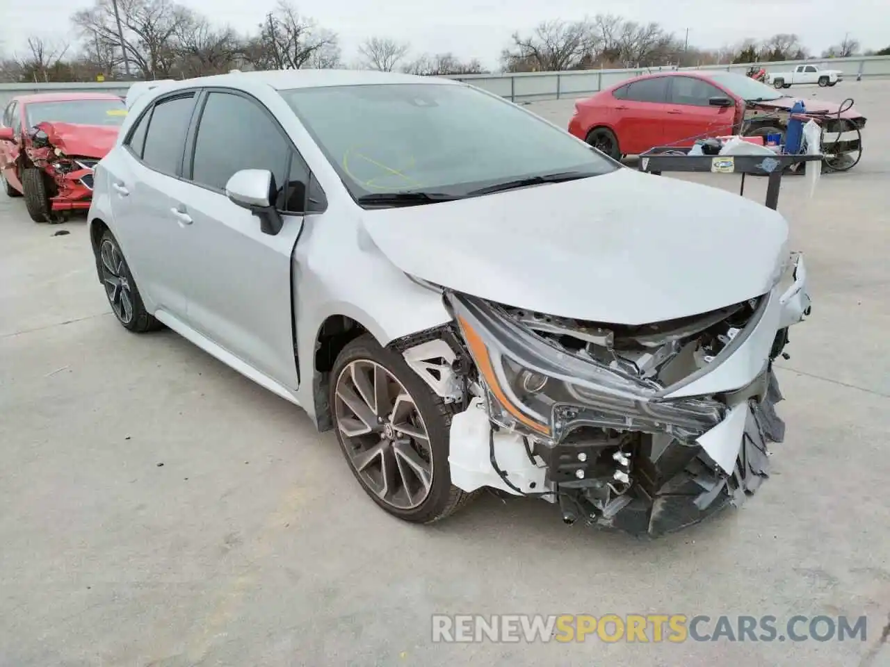 1 Photograph of a damaged car JTNC4MBE3N3153068 TOYOTA COROLLA 2022