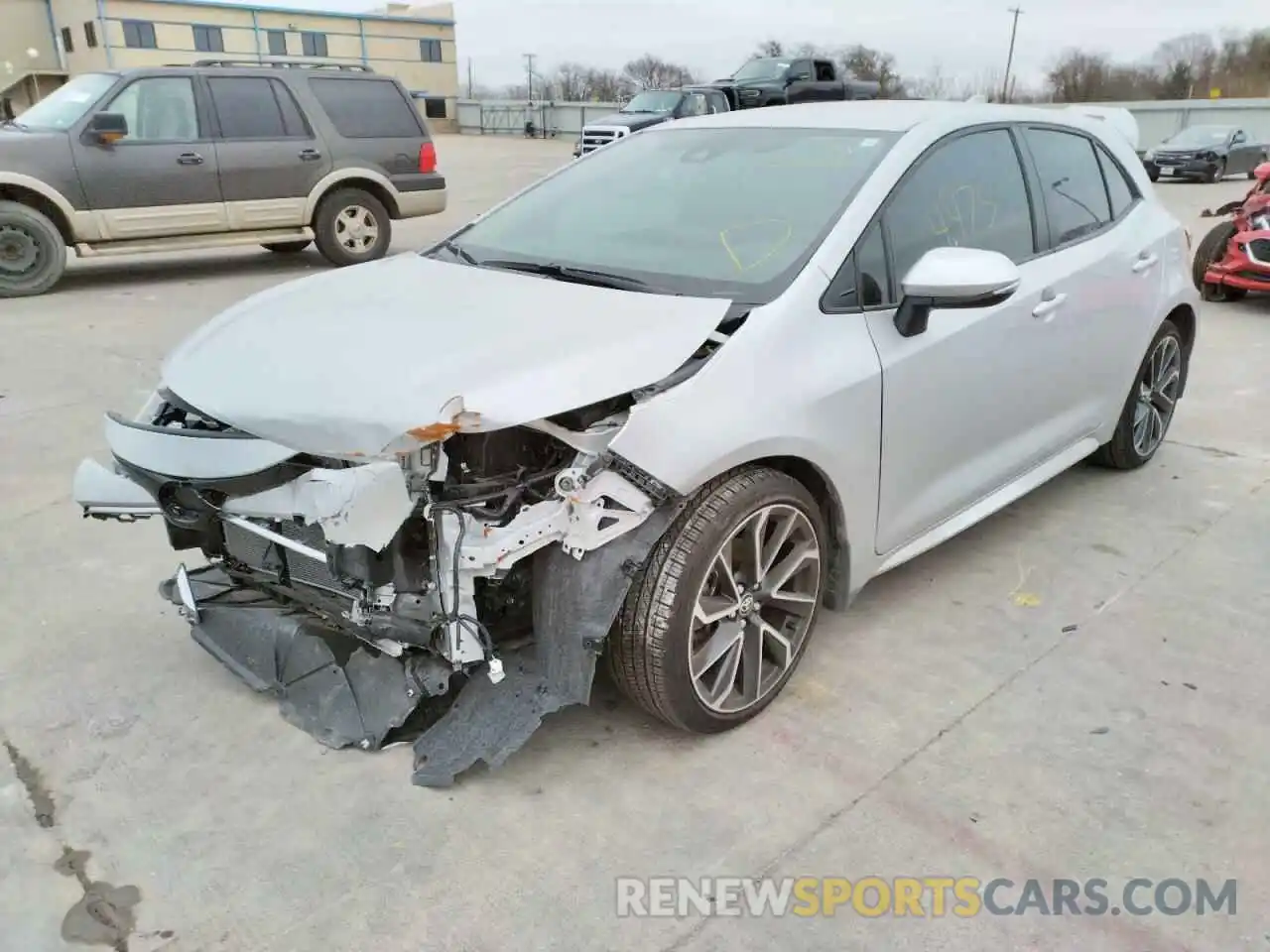 2 Photograph of a damaged car JTNC4MBE3N3153068 TOYOTA COROLLA 2022