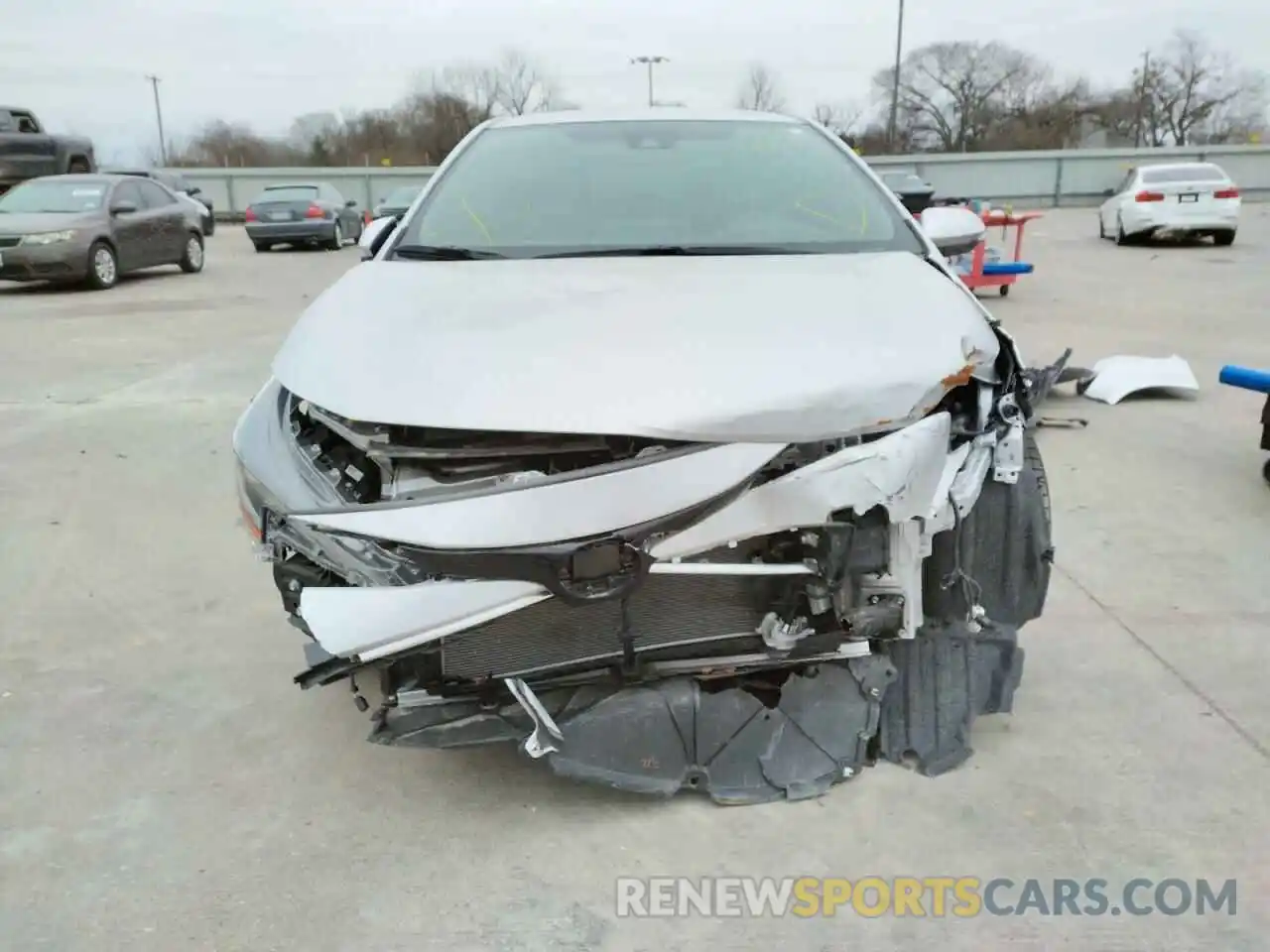 9 Photograph of a damaged car JTNC4MBE3N3153068 TOYOTA COROLLA 2022