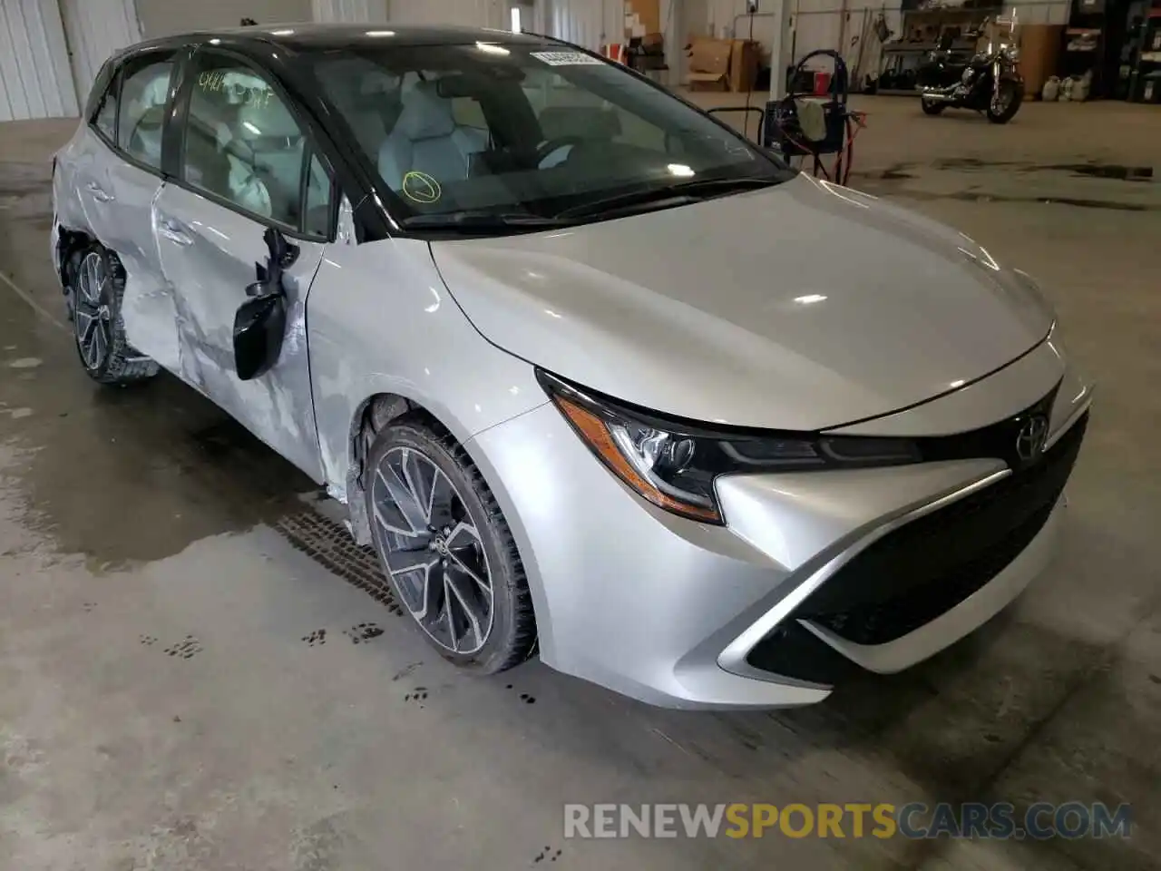 1 Photograph of a damaged car JTNC4MBE3N3162708 TOYOTA COROLLA 2022