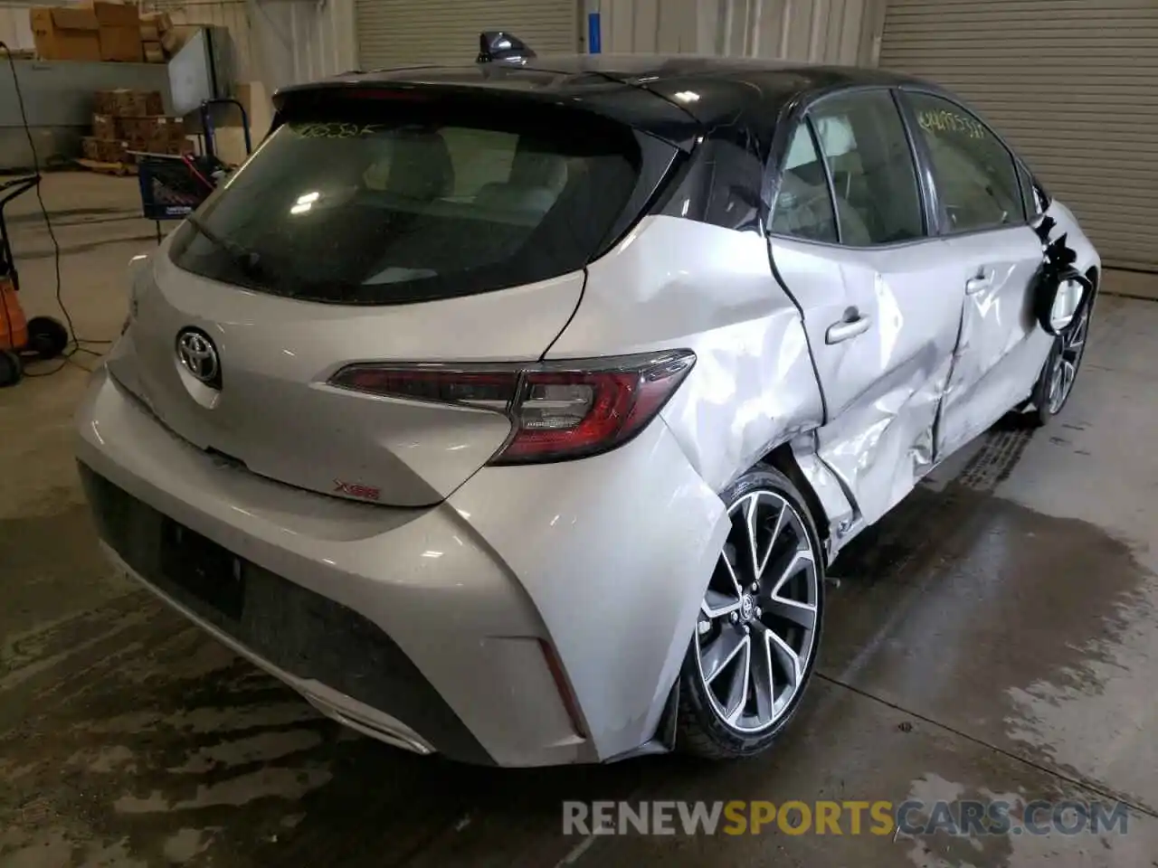 4 Photograph of a damaged car JTNC4MBE3N3162708 TOYOTA COROLLA 2022