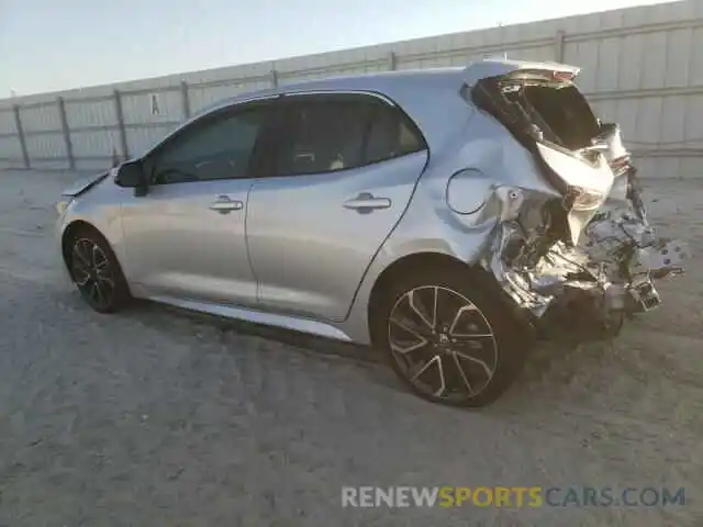 2 Photograph of a damaged car JTNC4MBE4N3160501 TOYOTA COROLLA 2022