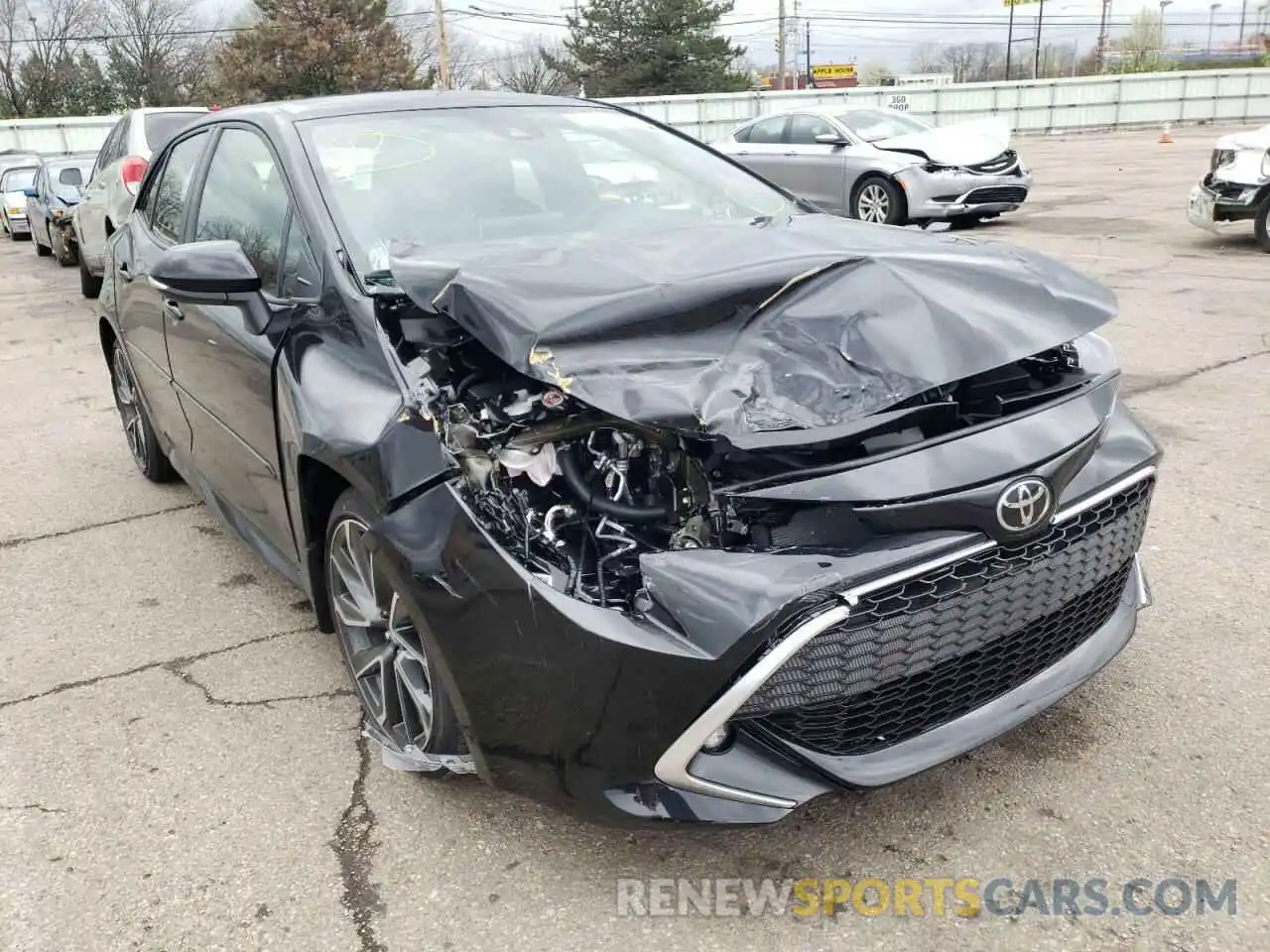 1 Photograph of a damaged car JTNC4MBE4N3164872 TOYOTA COROLLA 2022