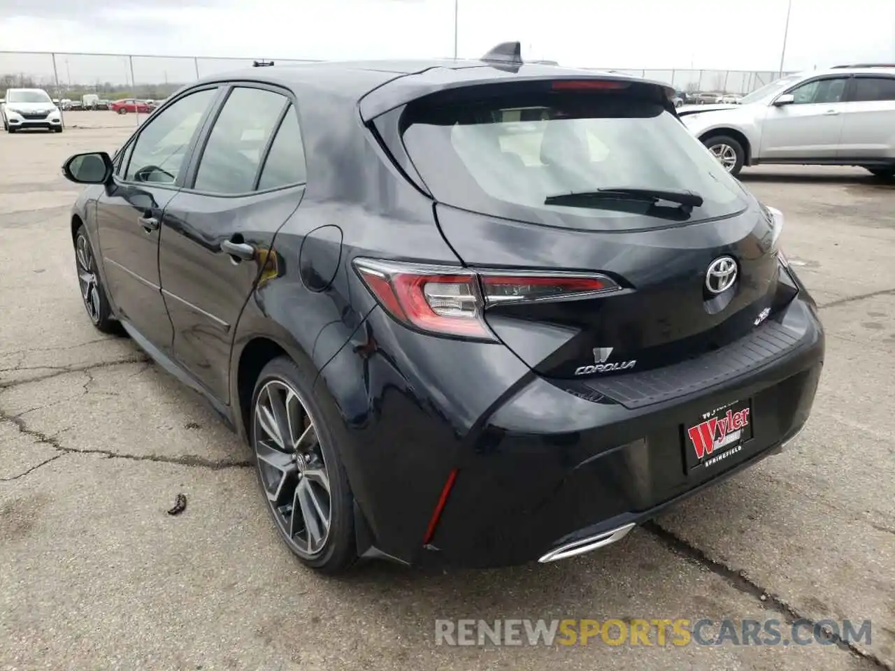 3 Photograph of a damaged car JTNC4MBE4N3164872 TOYOTA COROLLA 2022