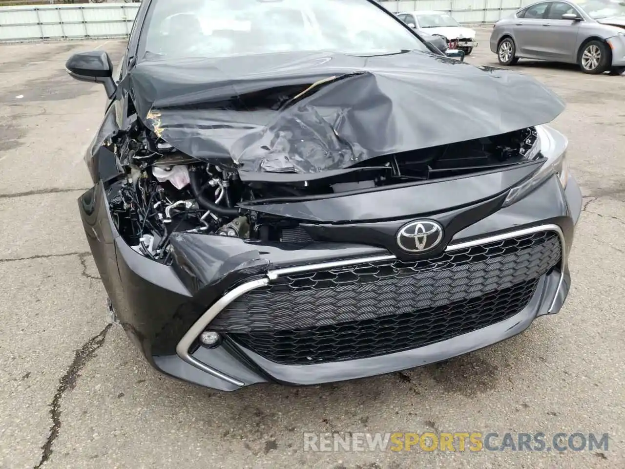 9 Photograph of a damaged car JTNC4MBE4N3164872 TOYOTA COROLLA 2022