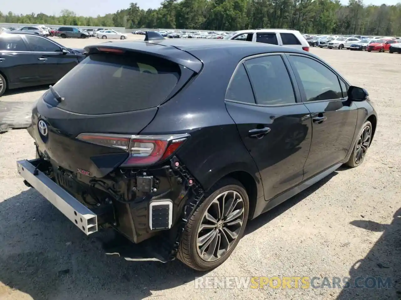 4 Photograph of a damaged car JTNC4MBE7N3151937 TOYOTA COROLLA 2022