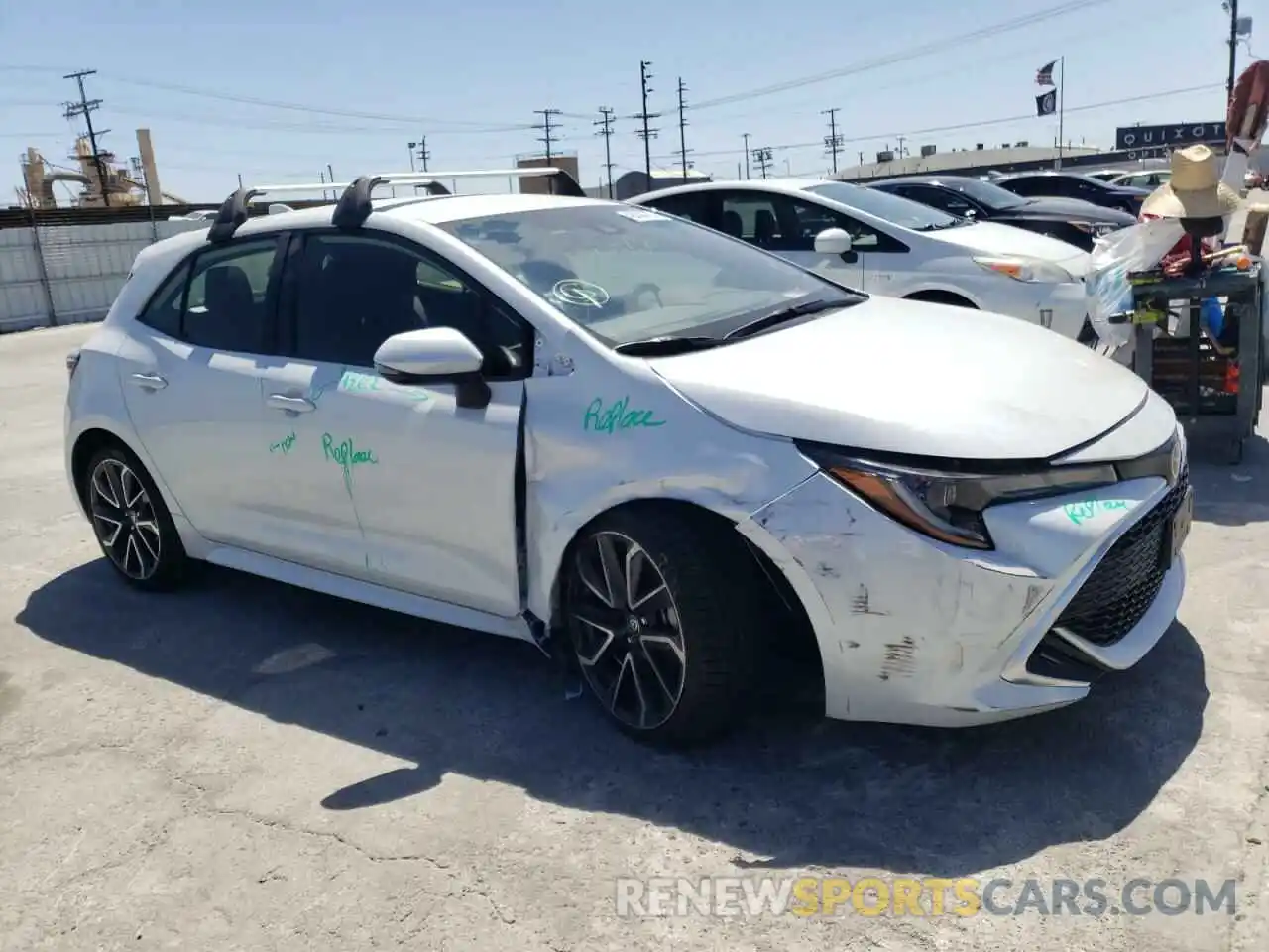 1 Photograph of a damaged car JTNC4MBEXN3162088 TOYOTA COROLLA 2022