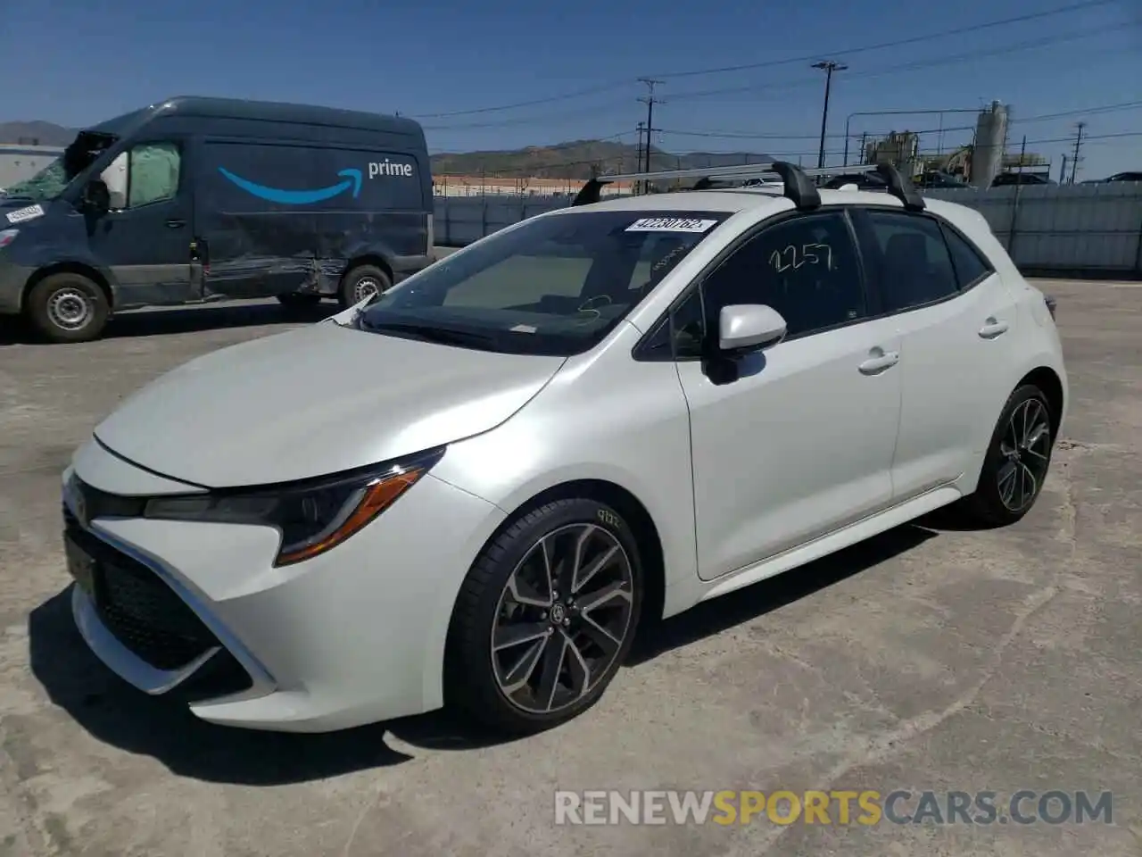 2 Photograph of a damaged car JTNC4MBEXN3162088 TOYOTA COROLLA 2022