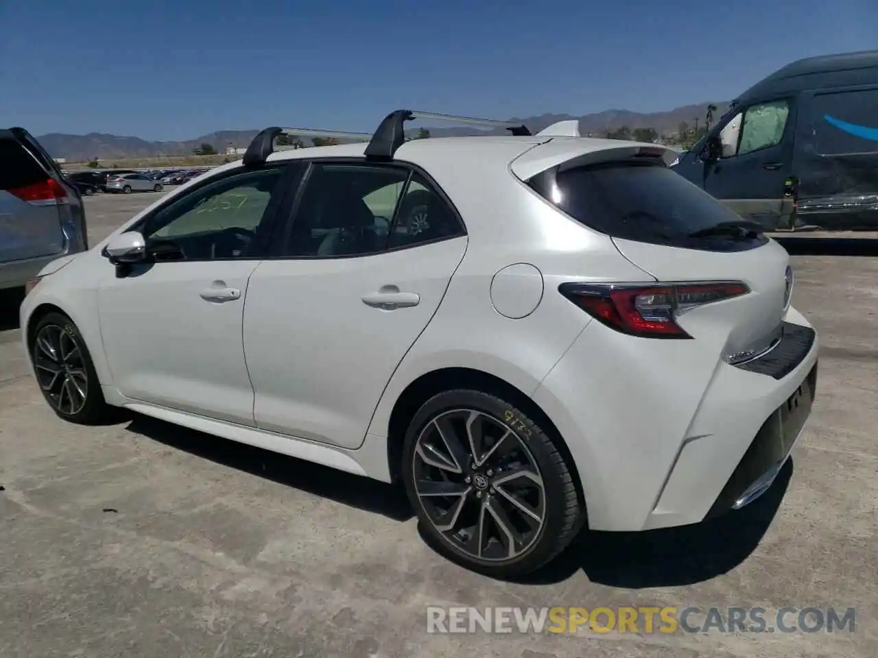 3 Photograph of a damaged car JTNC4MBEXN3162088 TOYOTA COROLLA 2022