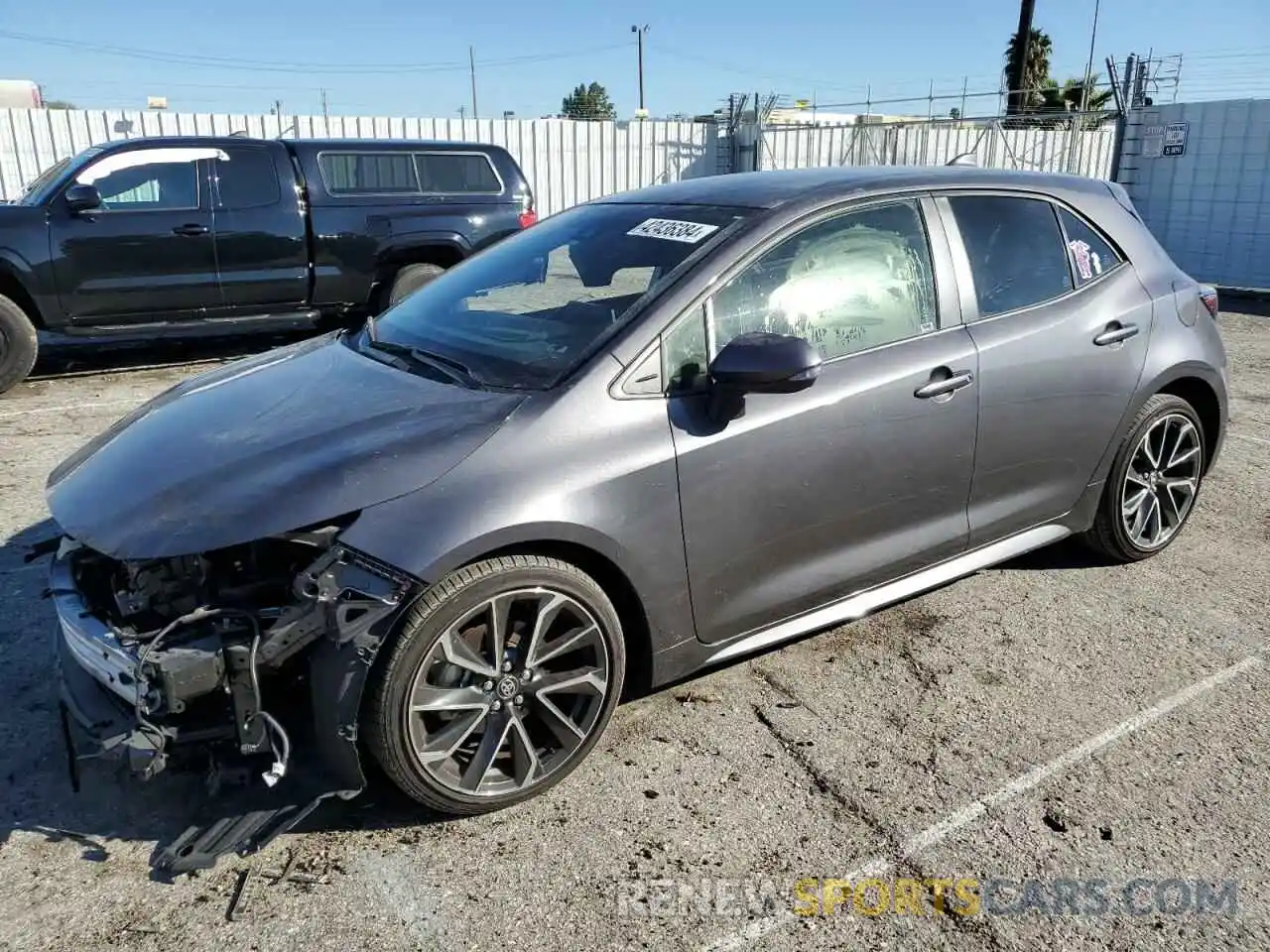 1 Photograph of a damaged car JTNC4MBEXN3181871 TOYOTA COROLLA 2022