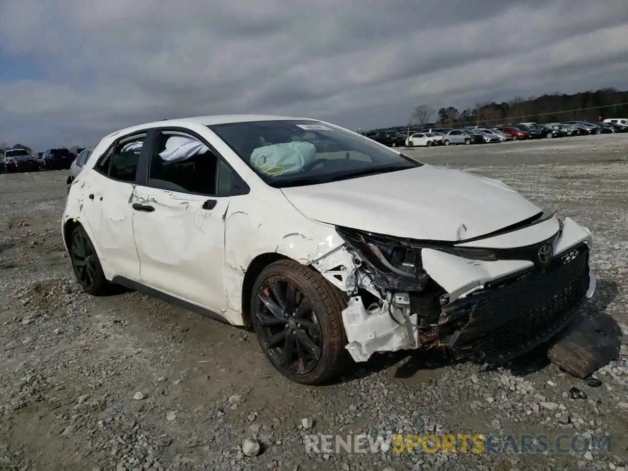 1 Photograph of a damaged car JTND4MBE0N3158202 TOYOTA COROLLA 2022