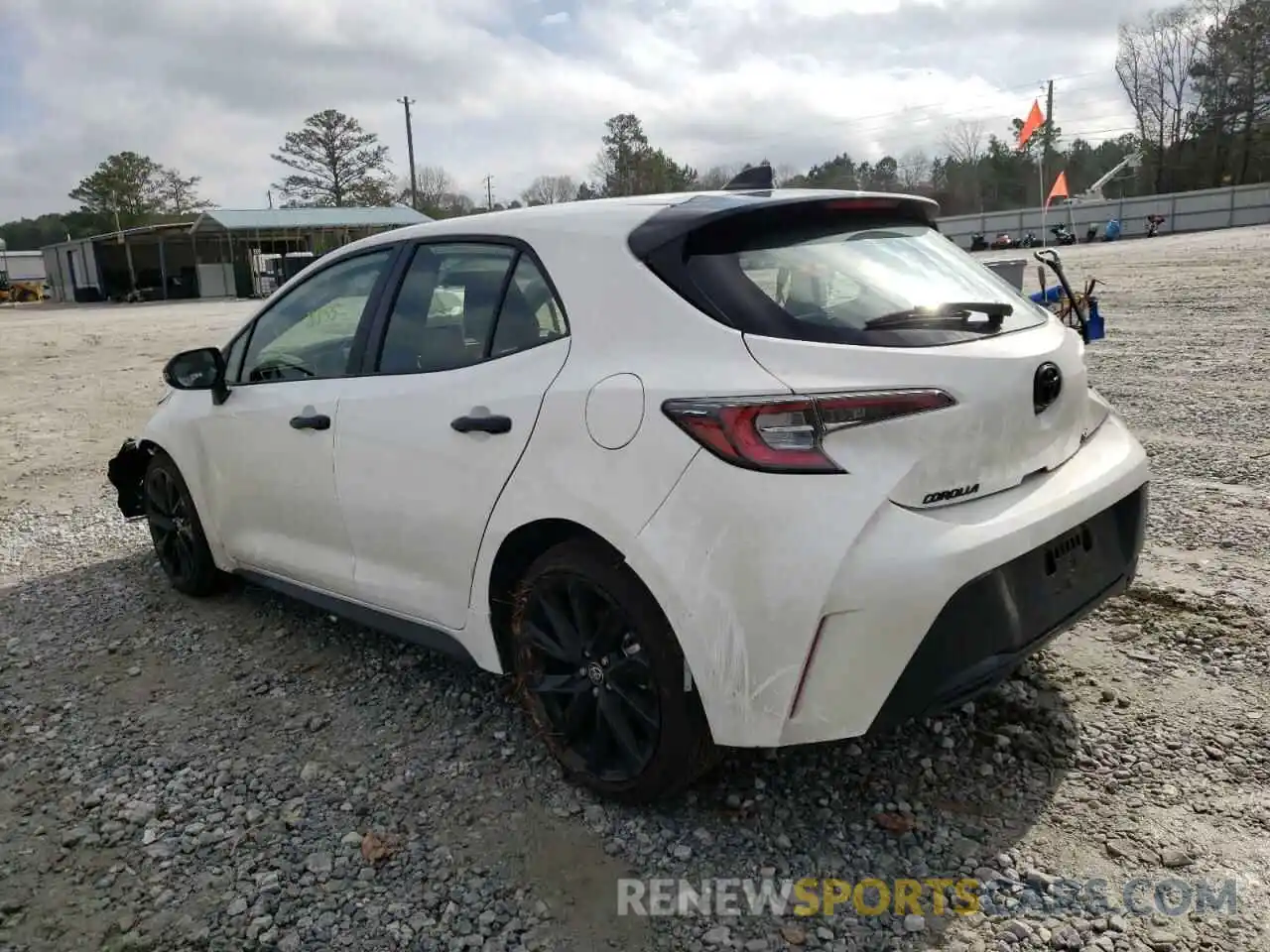 3 Photograph of a damaged car JTND4MBE0N3158202 TOYOTA COROLLA 2022