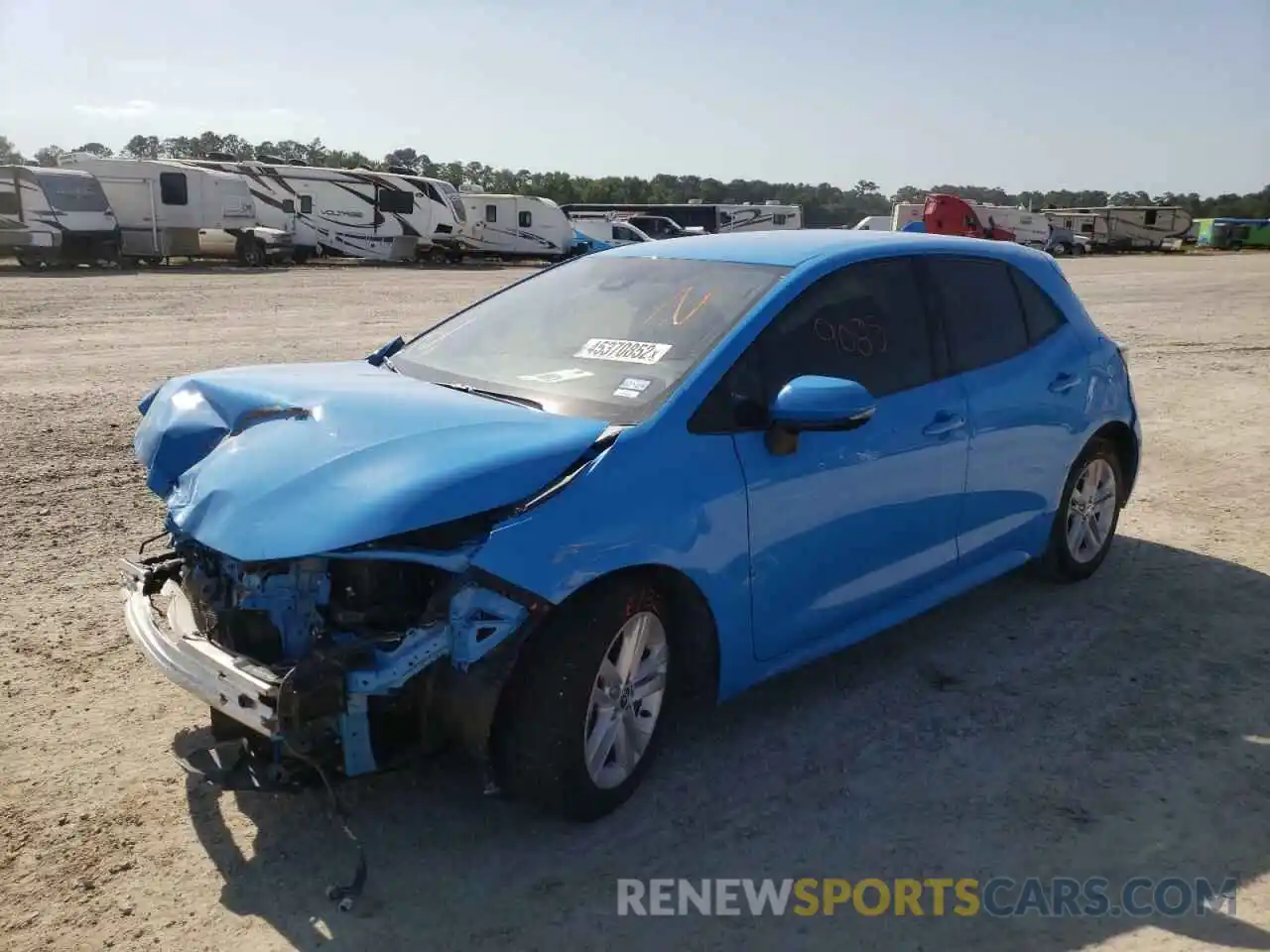 2 Photograph of a damaged car JTND4MBE0N3161889 TOYOTA COROLLA 2022