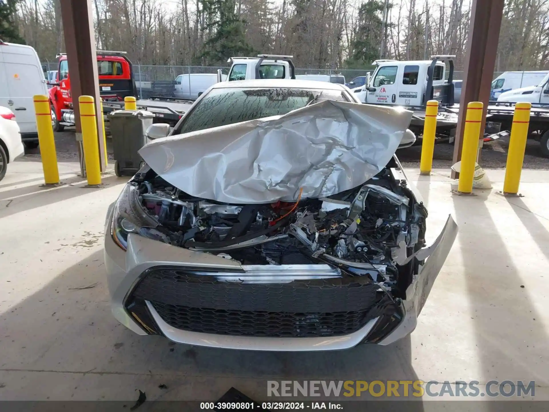 12 Photograph of a damaged car JTND4MBE1N3158466 TOYOTA COROLLA 2022