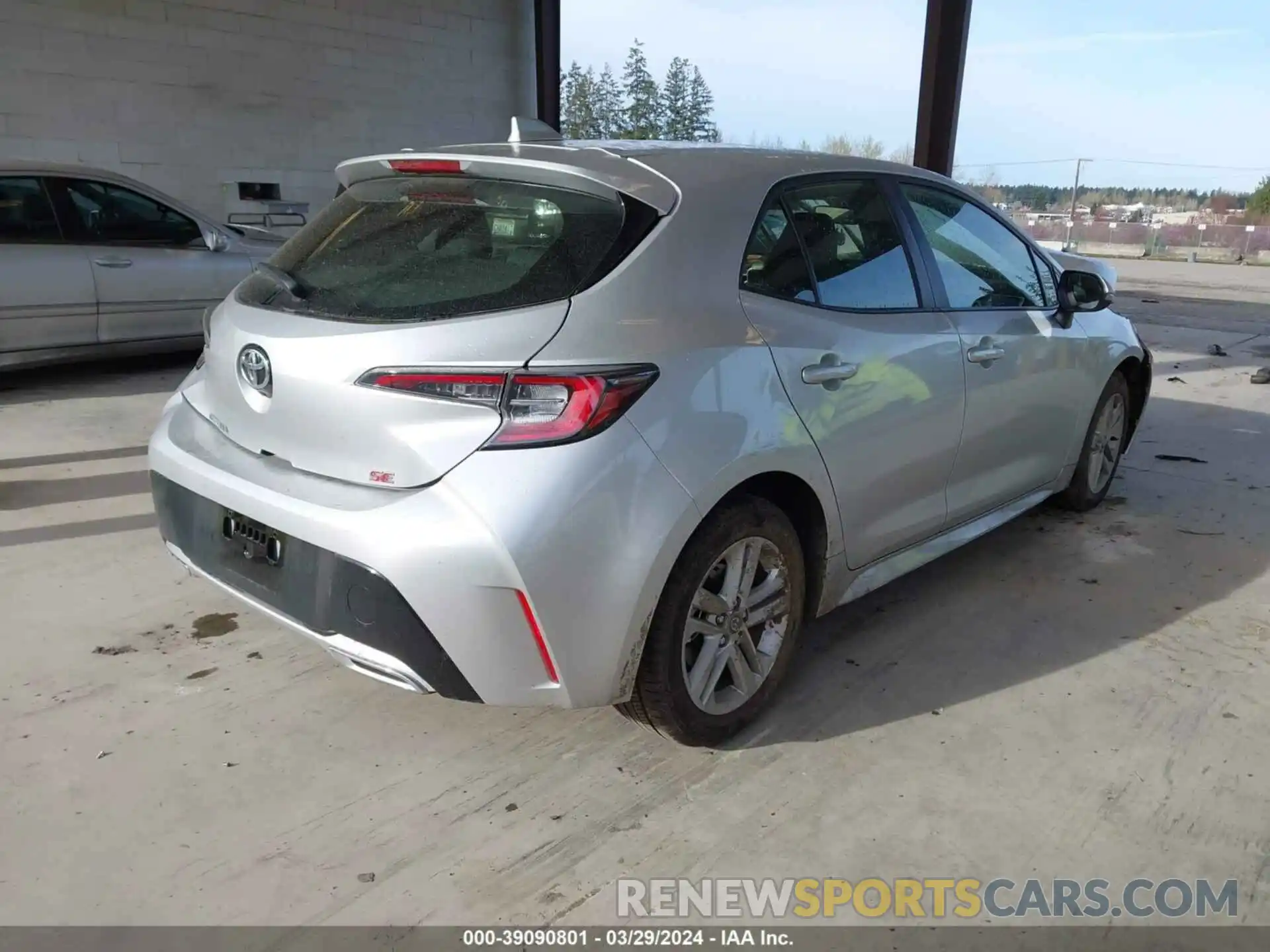 4 Photograph of a damaged car JTND4MBE1N3158466 TOYOTA COROLLA 2022