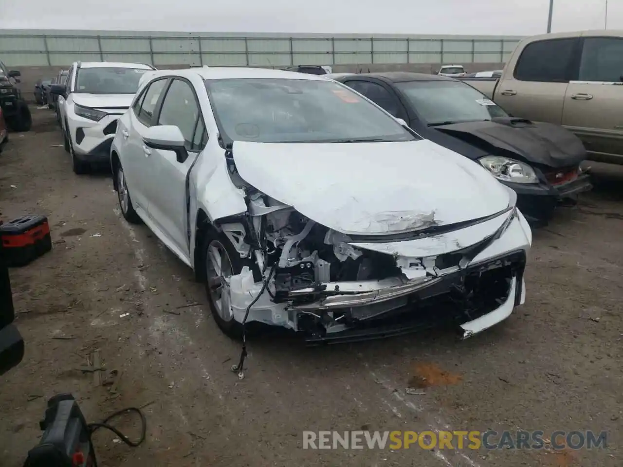 1 Photograph of a damaged car JTND4MBE3N3154029 TOYOTA COROLLA 2022