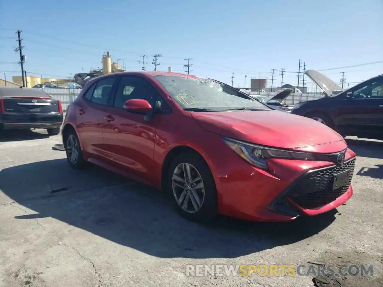 1 Photograph of a damaged car JTND4MBE3N3155052 TOYOTA COROLLA 2022