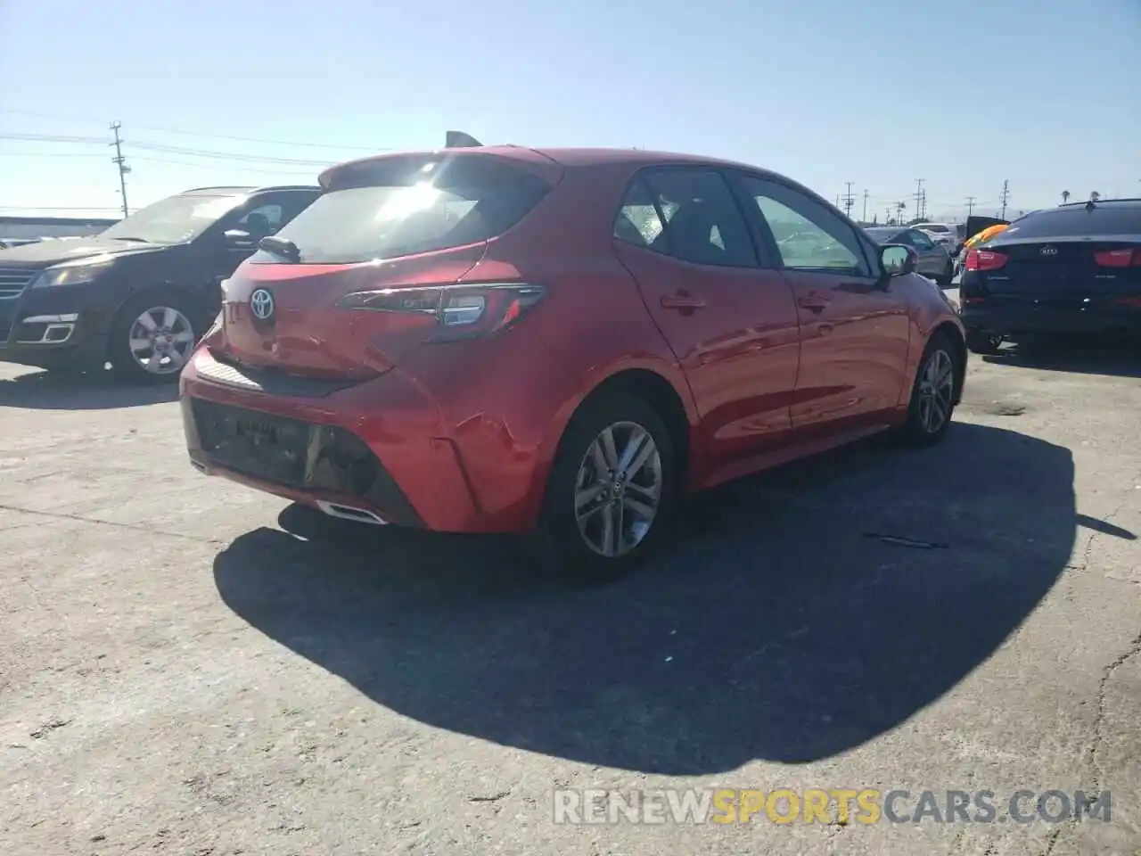 4 Photograph of a damaged car JTND4MBE3N3155052 TOYOTA COROLLA 2022