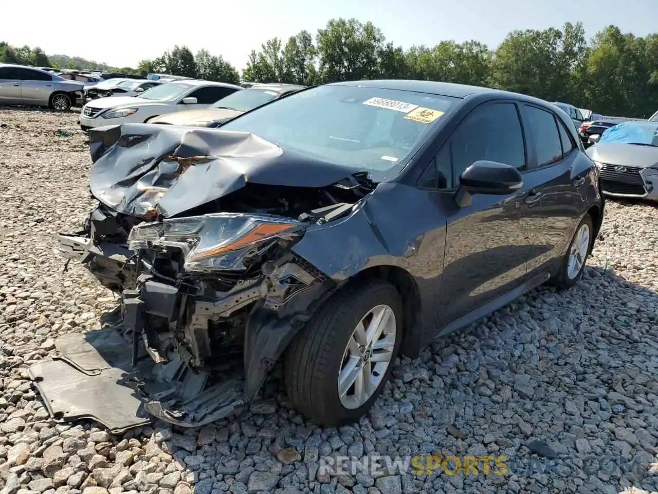 1 Photograph of a damaged car JTND4MBE3N3160719 TOYOTA COROLLA 2022