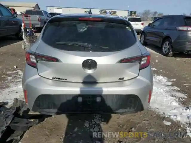 6 Photograph of a damaged car JTND4MBE4N3162382 TOYOTA COROLLA 2022