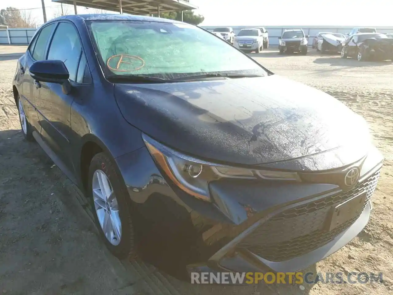 1 Photograph of a damaged car JTND4MBE5N3147583 TOYOTA COROLLA 2022