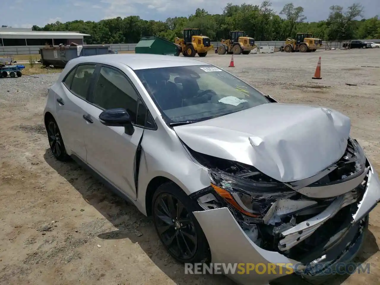 1 Photograph of a damaged car JTND4MBE5N3151472 TOYOTA COROLLA 2022