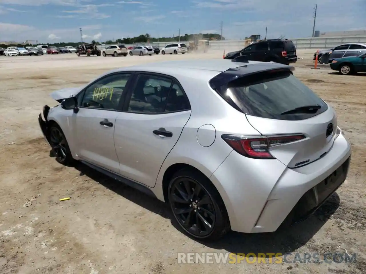 3 Photograph of a damaged car JTND4MBE5N3151472 TOYOTA COROLLA 2022