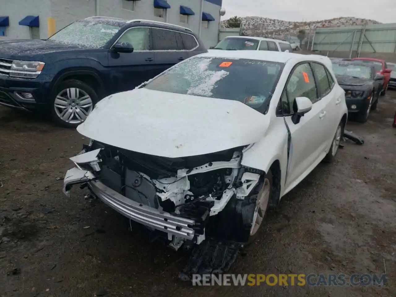 2 Photograph of a damaged car JTND4MBE5N3151942 TOYOTA COROLLA 2022