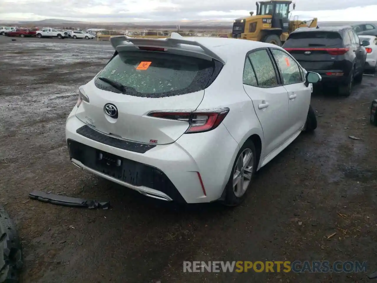 4 Photograph of a damaged car JTND4MBE5N3151942 TOYOTA COROLLA 2022