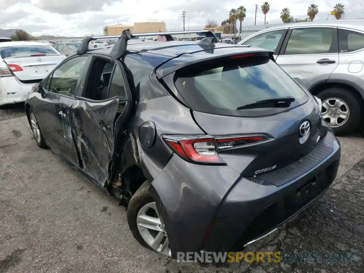 3 Photograph of a damaged car JTND4MBE5N3154954 TOYOTA COROLLA 2022