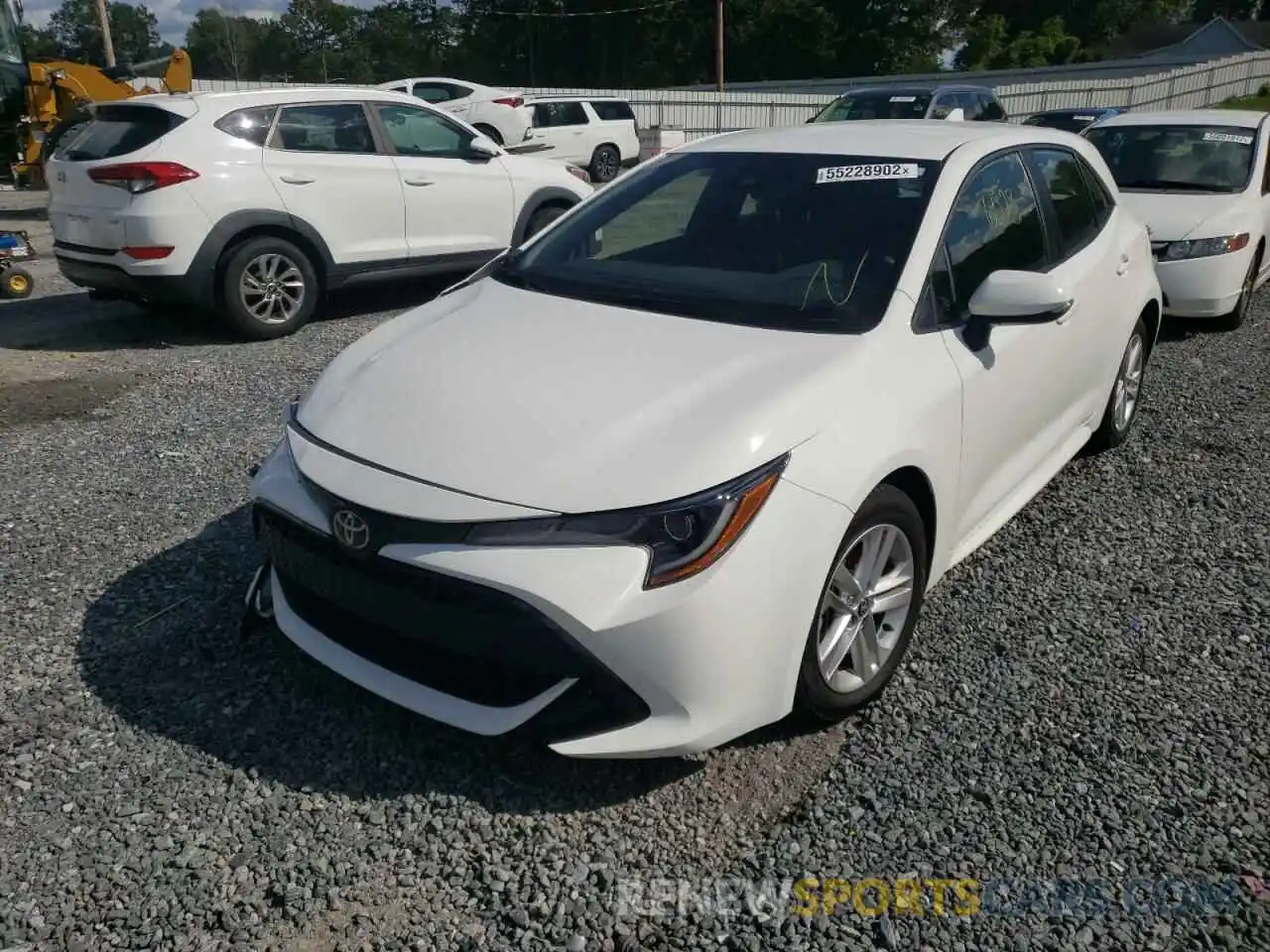 2 Photograph of a damaged car JTND4MBE5N3157160 TOYOTA COROLLA 2022