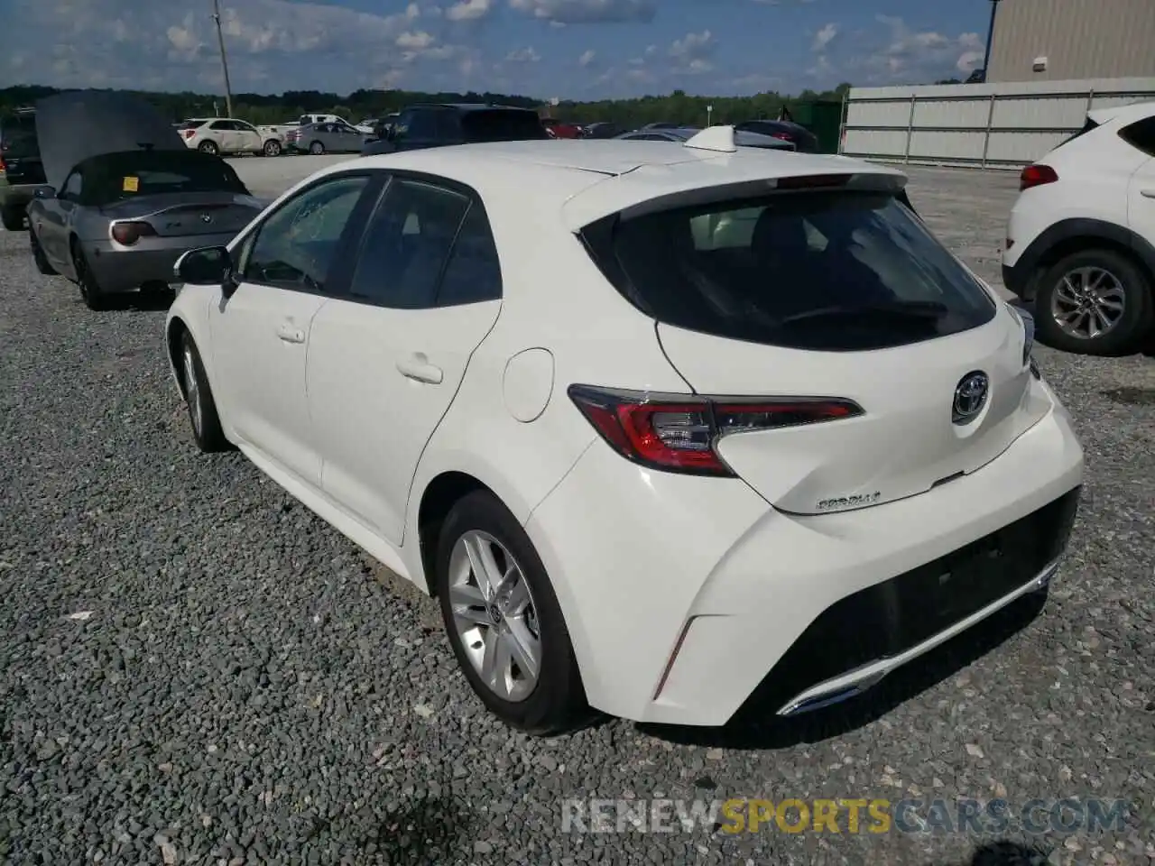 3 Photograph of a damaged car JTND4MBE5N3157160 TOYOTA COROLLA 2022