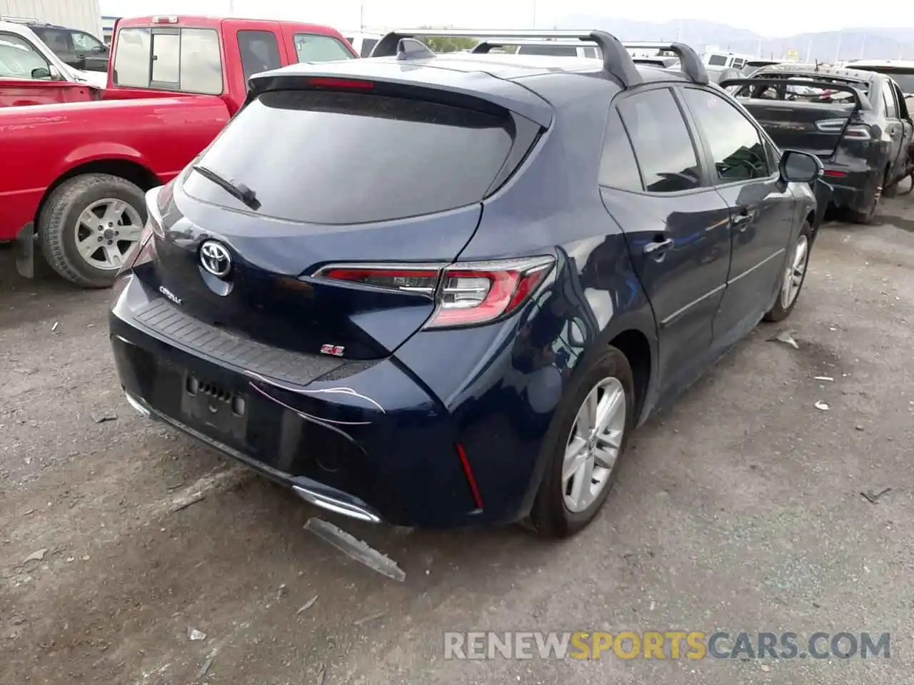 4 Photograph of a damaged car JTND4MBE5N3157577 TOYOTA COROLLA 2022