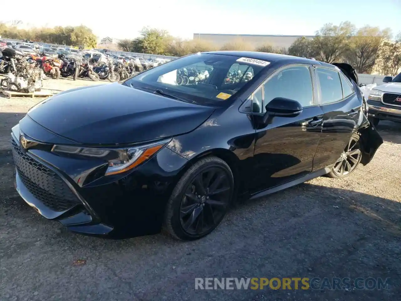 1 Photograph of a damaged car JTND4MBE5N3183595 TOYOTA COROLLA 2022