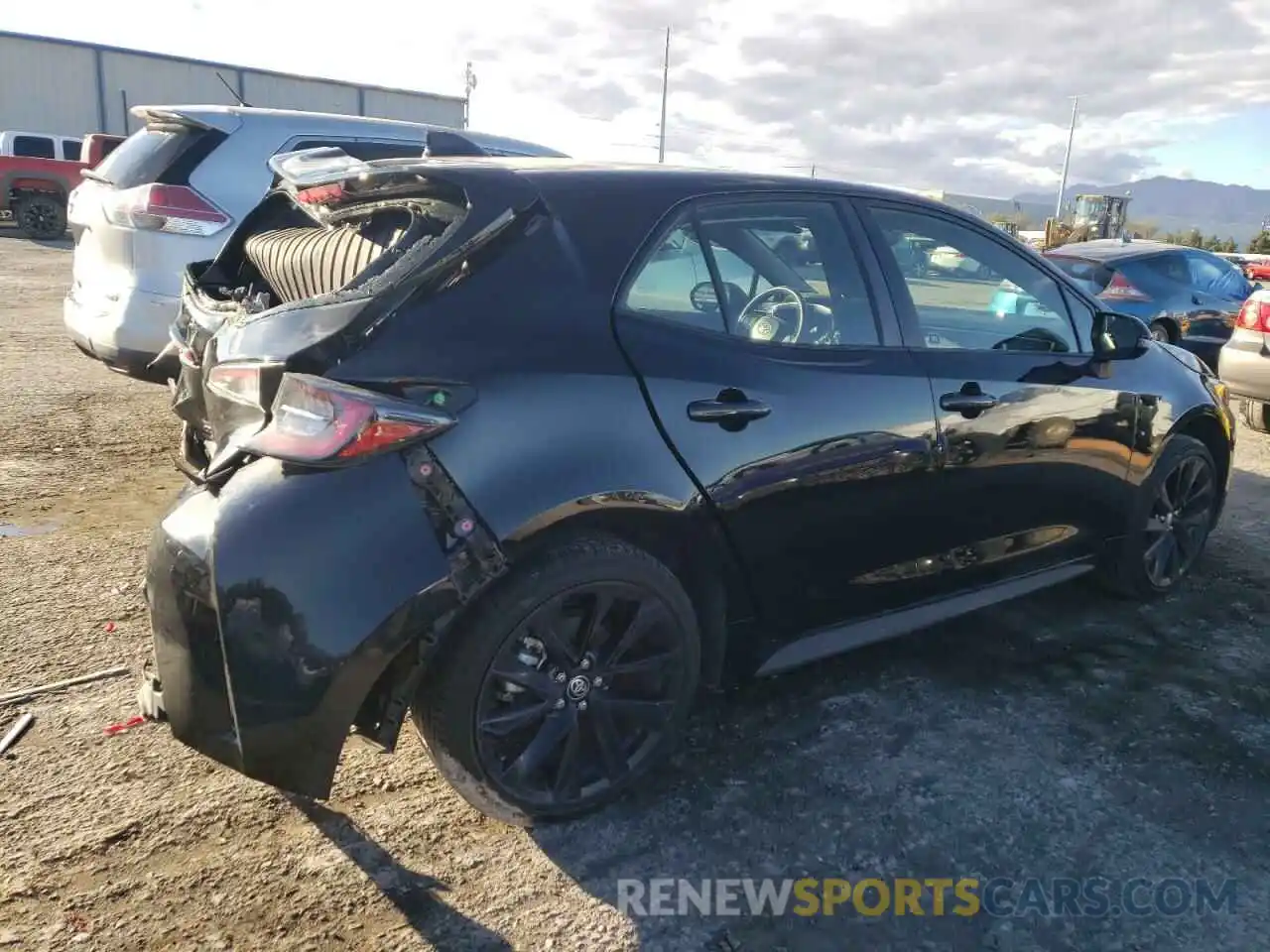 3 Photograph of a damaged car JTND4MBE5N3183595 TOYOTA COROLLA 2022